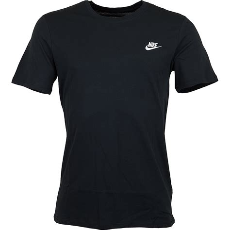 nike schwarzes t shirt mit logoband|Schwarz Oberteile & T.